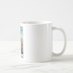 Vintage Peru der Inkas über Pan American Travel Kaffeetasse