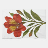 Vintage Peruvian Lily Geschirrtuch (Horizontal)