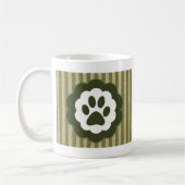 vintage pet paw kaffeetasse (Links)