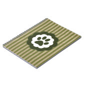 vintage pet paw notizblock (Linke Seite)