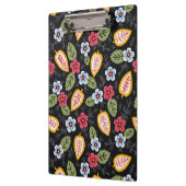 Vintage Petals mehrfarbig Klemmbrett (Links)