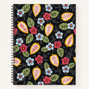 Vintage Petals mehrfarbig Notizblock