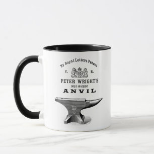 Vintage Peter Wright Amboss Schmieden Tasse