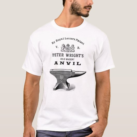 Vintage Peter Wright Amboss T-Shirt (Vorderseite)