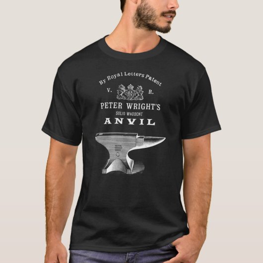 Vintage Peter Wright Amboss T-Shirt (Vorderseite)