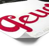 Vintage Peugeot-Werbung 3 Poster (Ecke)