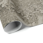 Vintage Pfadfinder-Truppe-Campings-Fotozwanziger Geschenkpapier (Rolleneckpunkt)