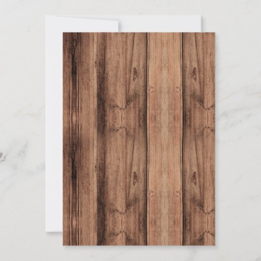 Vintage Pfannkuchen Einladung (Rückseite)