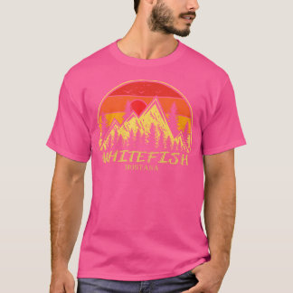Vintage Pfarrkirche Montana Wandern T-Shirt