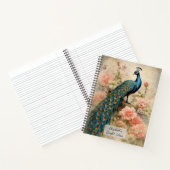 Vintage Pfau Notizblock (Innenseite)