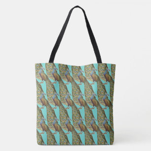 Vintage Pfau Tasche