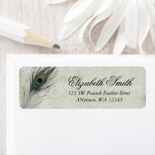 Vintage Pfauenfeathers (Insitu)