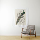 Vintage Pfauengeschichte Wandteppich (Beispiel)