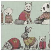 Vintage Pfefferminze Stoff (Nahaufnahme)