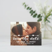 Vintage Pfeile | Ankündigung Datum freihalten (Stehend Vorderseite)