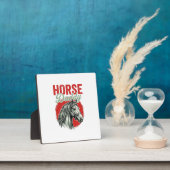 Vintage-Pferd-Daddy-Gravur Fotoplatte (InSitu)