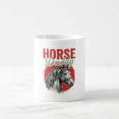 Vintage-Pferd-Daddy-Gravur Kaffeetasse (Mittel)