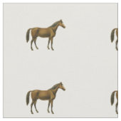 Vintage Pferd Stoff (Nahaufnahme)