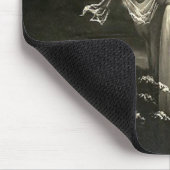 Vintage-Pferd viktorianische Dame-Mauspad Mousepad (Ecke)