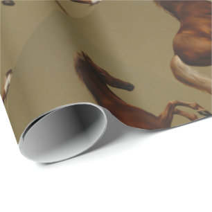 Vintage-Pferd Whistlejacket von George Stubbs Geschenkpapier