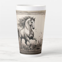 Vintage Pferdedarstellung