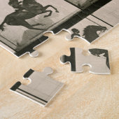 Vintage Pferdefotografie Puzzle (Seite)