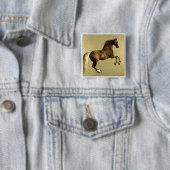 Vintage Pferdekunst: Whistlejacke Button (Beispiel)