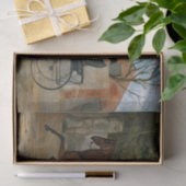 Vintage Pferdetransporte Seidenpapier (Geschenk)