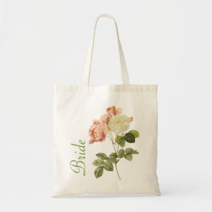 Vintage-Pfingstrosen Brautschultertasche Tragetasche