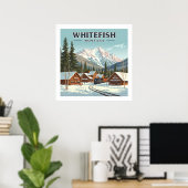 Vintage Pfingstzeit Montana Poster (Heimbüro)