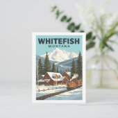 Vintage Pfingstzeit Montana Postkarte (Stehend Vorderseite)