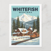 Vintage Pfingstzeit Montana Postkarte (Vorderseite)