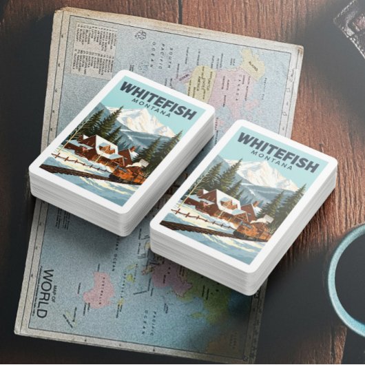 Vintage Pfingstzeit Montana Spielkarten