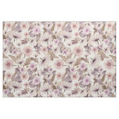 Vintage Pfirsiche und rosa Blüten Stoff (Fat Quarter (45,7 x 55,9 cm))
