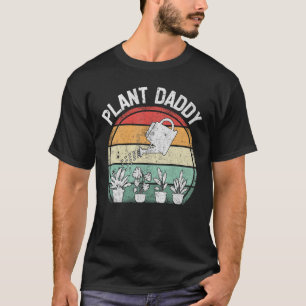 Vintage Pflanze Daddy Gardens Pflanze Garten T-Shirt