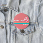 Vintage Pflanze Florida Button (Beispiel)