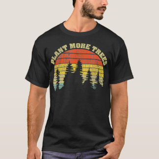 Vintage Pflanze Mehr Bäume Rettete unseren Klimawa T-Shirt
