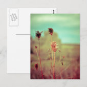 Vintage Pflanze Postkarte (Vorne/Hinten)