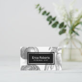 Vintage Pflanzendarstellung des Koch Visitenkarte (Stehend Vorderseite)