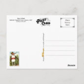 Vintage pflanzliche Postkartenserie: Tabak Postkarte (Rückseite)