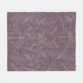 Vintage Pflaume Libellen Tanz Fleecedecke (Vorderseite (Horizontal))