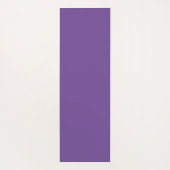 Vintage Pflaumen lila Magenta-Blütenschmetterlinge Yogamatte (Rückseite)