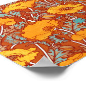 Vintage Pflaumen ~ Poster (Ecke)