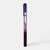 Vintage-Pflaumendämmerung iPhone 16 Hülle (Linke Seite)