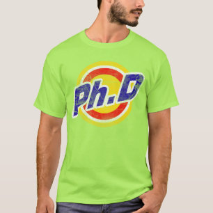 Vintage Ph.D oder PhD oder Doktor der Philosophie T-Shirt