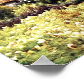 Vintage Phantastische Friedliche Landschaft Poster (Ecke)