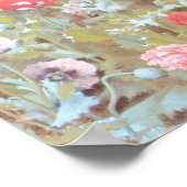 Vintage Phantastische Italienische Girl mit sommer Poster (Ecke)