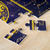 Vintage Phasen des Mond Saturn Jupiter Venus Puzzle (Seite)