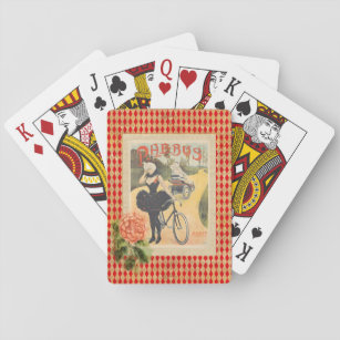 Vintage Phebus-Frau und Zykluskollektion Spielkarten