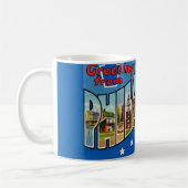 Vintage Philadelphia Kaffeetasse (Links)